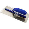 Hot Sale Plastic Handle Truelle en plâtre entaillée